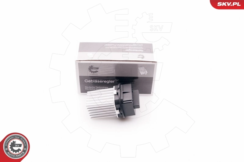 Resistor, interior blower